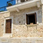 Traditional House Under Kazarma Fortress In Sitia