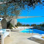 Luxury Crete Villa Olives House Villa Private Pool Sea View 4 Bdr Nikolaos