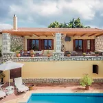 Amazing Villas In Crete Villa Myrrini - Classy Villa With Panoramic Views