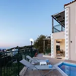 Villa Mahin With Pool And Sea View