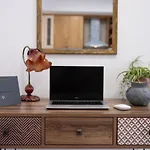 Blue Siri Apartment