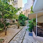 City Center Oasis With A Pop Of Light Blue
