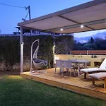 Glaros Twin, Flats W. Private Garden Near Beach