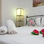 House Of Flowers Near Beach