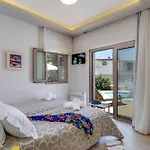 Luxury Villa Crete Villa Marina Mare 3 Bedroom Private Pool Sauna Chania