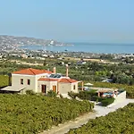 Cretan Vineyard Hill Villa